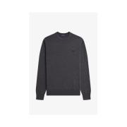 Merino Uld Bomuld Crewneck Sweater