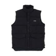 EcoDown Puff Vest Sort Polyester