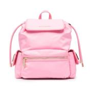 Pink Bucket Bag & Backpack