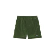 Solid Farve Ripstop Board Shorts
