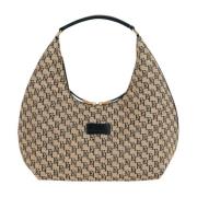 Rafia Jacquard Hobo Taske