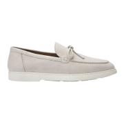 Sand Ruskind Lace-Up Loafer