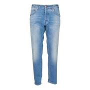Slim Fit Blå Jeans Yaren Model