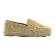 Beige Stof Loafer