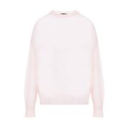 Pink Peony Mohair Sweater