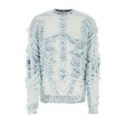 Stilfuld Embellished Bomuld Blend Sweater