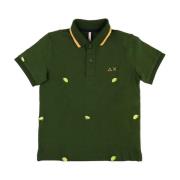 Grøn Citron Polo Skjorte
