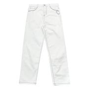 Hjerte Detalje Hvide Bukser