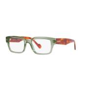 Transparent Green Eyewear Frames