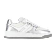Hvide Flade Sneakers Rebel Stil