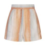 MultiColour Linen Guia Shorts
