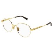 Guld Brillestel Solbriller