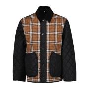 Vintage Check Quilted Jacket