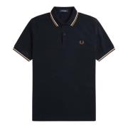 Twin Tipped Polo Shirt Navy