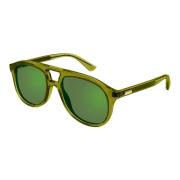 Grøn Pilot Solbriller