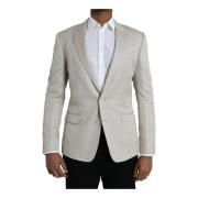 Slim Fit Single Breasted Coat Blazer