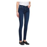 Højtaljet Skinny Eco Jeans