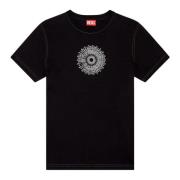 T-shirt med vortex print