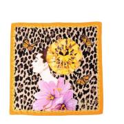 Leopard Silketørklæde Pop Art