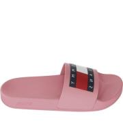 Pink Flag Pool Slides Flip Flops