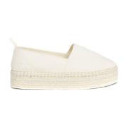 Beige Espadrilles til Kvinder