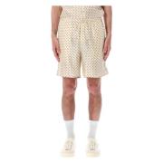 Silke Shorts med Polka Dots