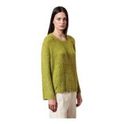 Silk/Cashmere Bell Sleeve Sweater