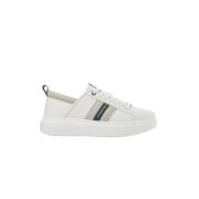 Eco Wembley White-Grey-Blue Sneakers