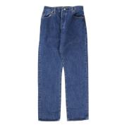 Vintage 90's Løs Denim Jeans