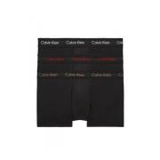 3-Pack Bomuld Stræk Boxers - Sort