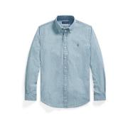 Chambray Denim Skjorte