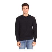 Blå Stribet Sweater Casual Chic Stil