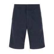 Blå Chino Bermuda Shorts Regular Fit