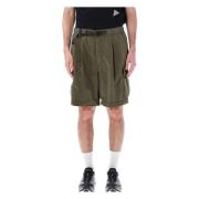 Khaki Cargo Shorts SS24