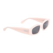 Acetat solbriller Pink Grey Style