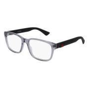 Transparent Light Grey Black Eyewear Frames