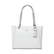 Hvid Håndtaske Elegant Afslappet Stil