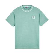 Kortærmet T-shirt i lysegrøn