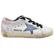 Super Star White Cobalt Pink Sneakers
