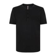 Serafino Herre 3-Knaps T-Shirt