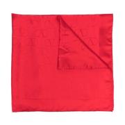 Rød VLogo Silketørklæde