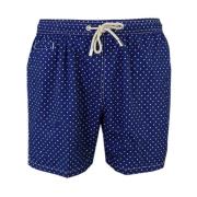 Blå Mini Polka Dot Boxershorts