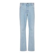 Lysblå regular-fit denim jeans