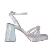 Rhinestone Knude Hæl Sandal