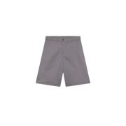 Italienske Chino Shorts med Høj Talje