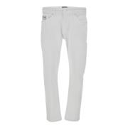Hvide Jeans til Mænd Almindelig Pasform