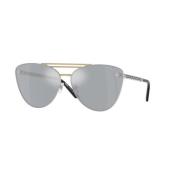 Sølv Blå Spejl Solbriller VE2267