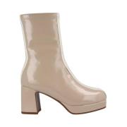 Vintage Stretch Bootie med Off-White Stribe