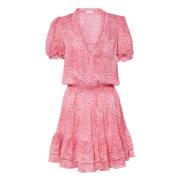 Pink Sea Water Mini Dress Bibi V
