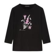 Blomsterprint T-shirt